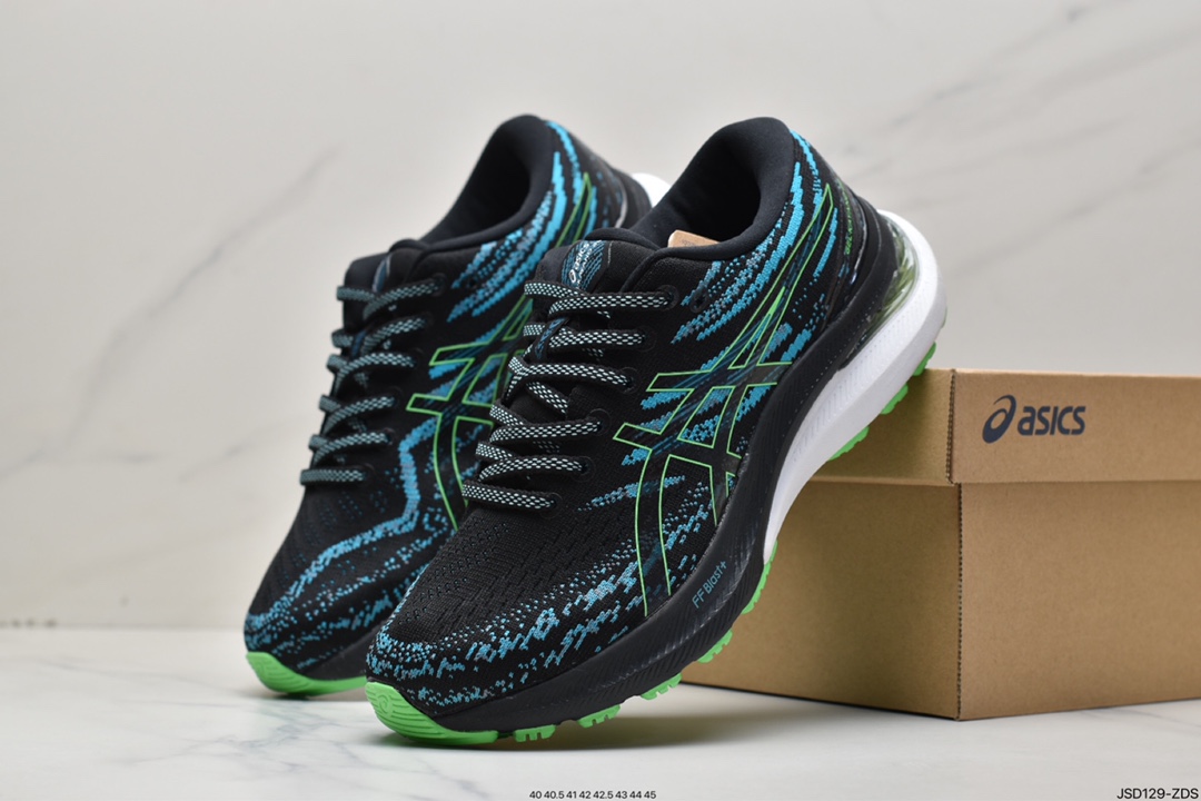 200 ASICS GEL - KAYANO 29系列轻量缓震休闲运动跑步鞋 黑红灰1201A457-100