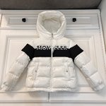 Moncler Fake
 Clothing Down Jacket Kids Clothes Quality AAA+ Replica
 White Splicing Kids Goose Down Fashion