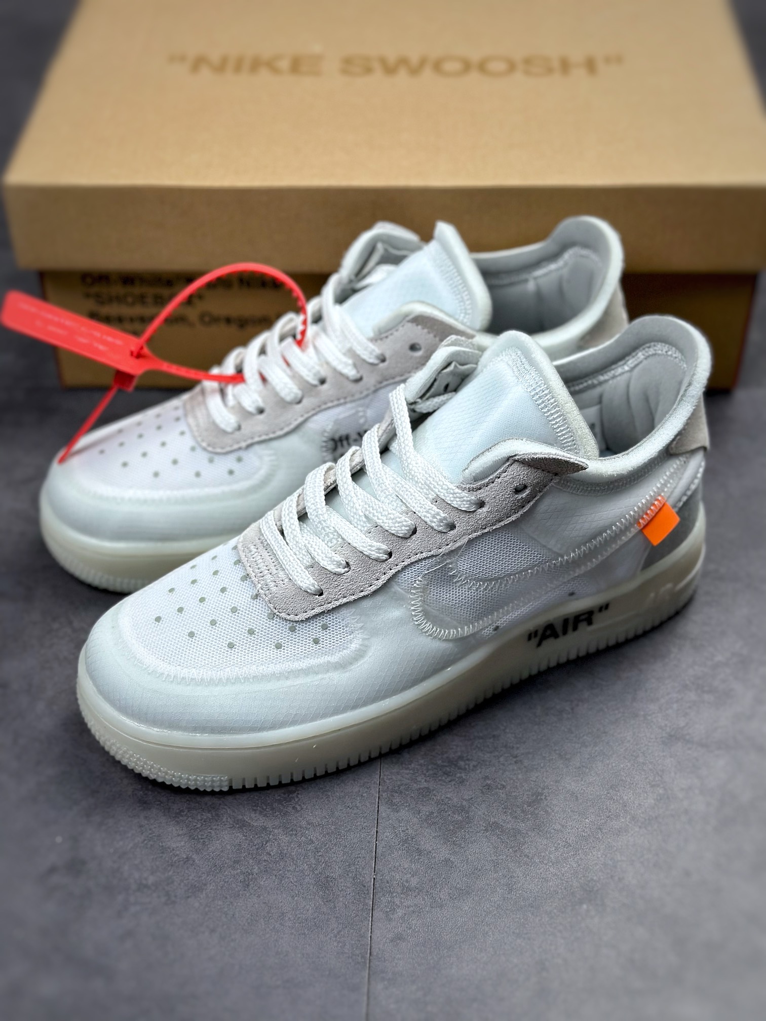 270 OFF-WHITE x Air Force 1 Low OW空军联名款白灰AO4606-100