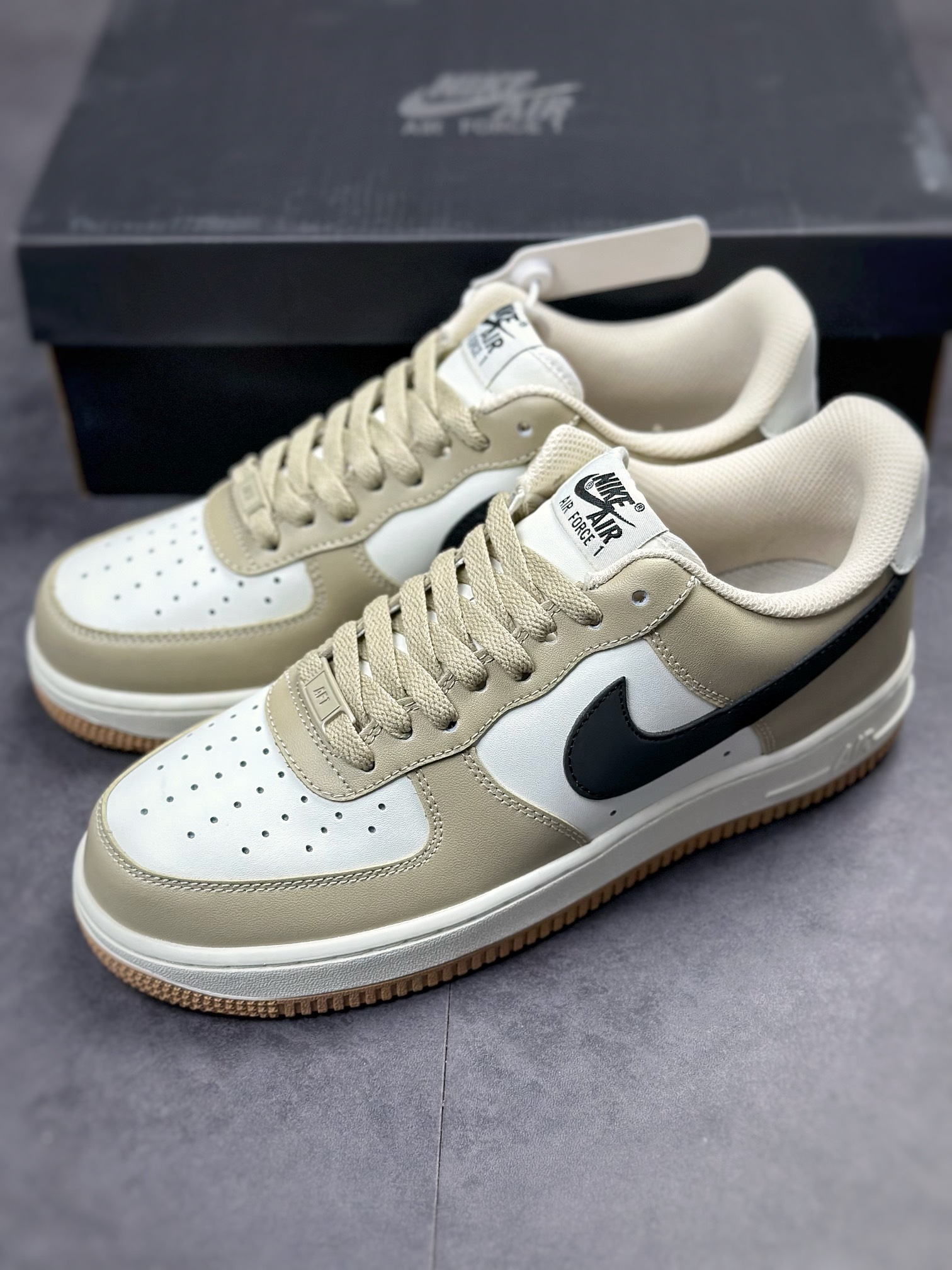 210 Nike Air Force 1 Low 07 卡其黑DH5969-633