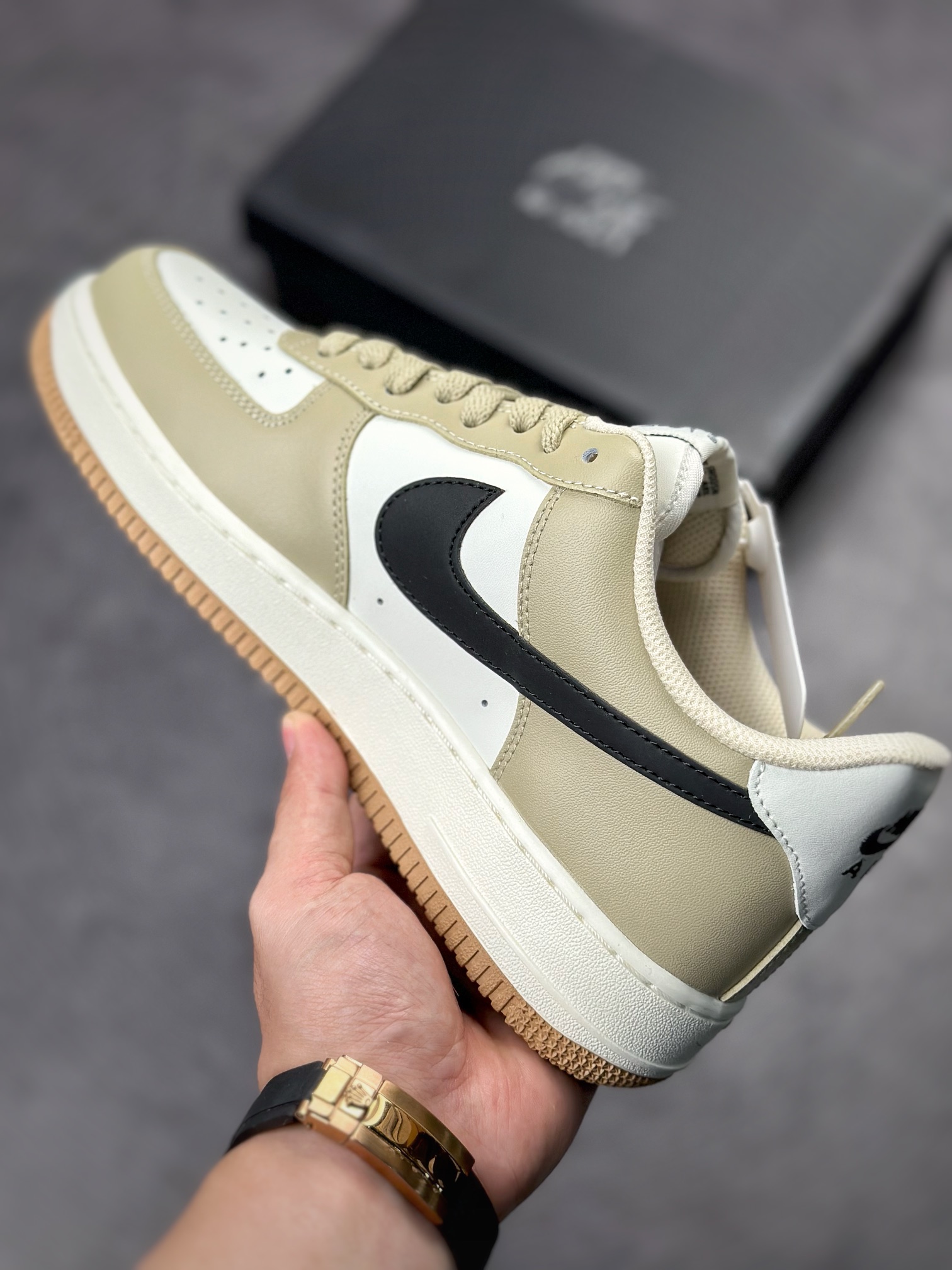 210 Nike Air Force 1 Low 07 卡其黑DH5969-633