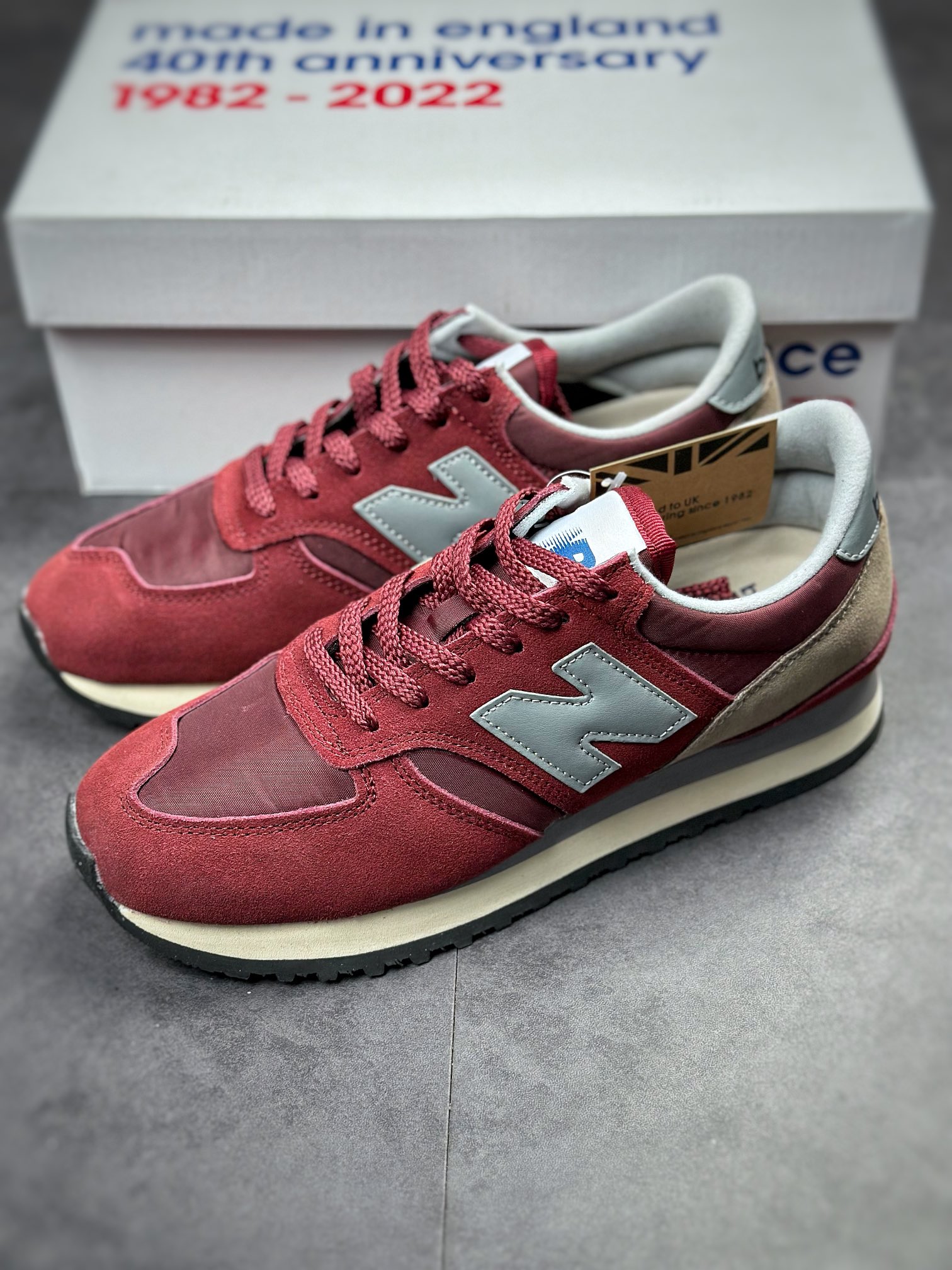 New Balance 730 series wine red M730UKF