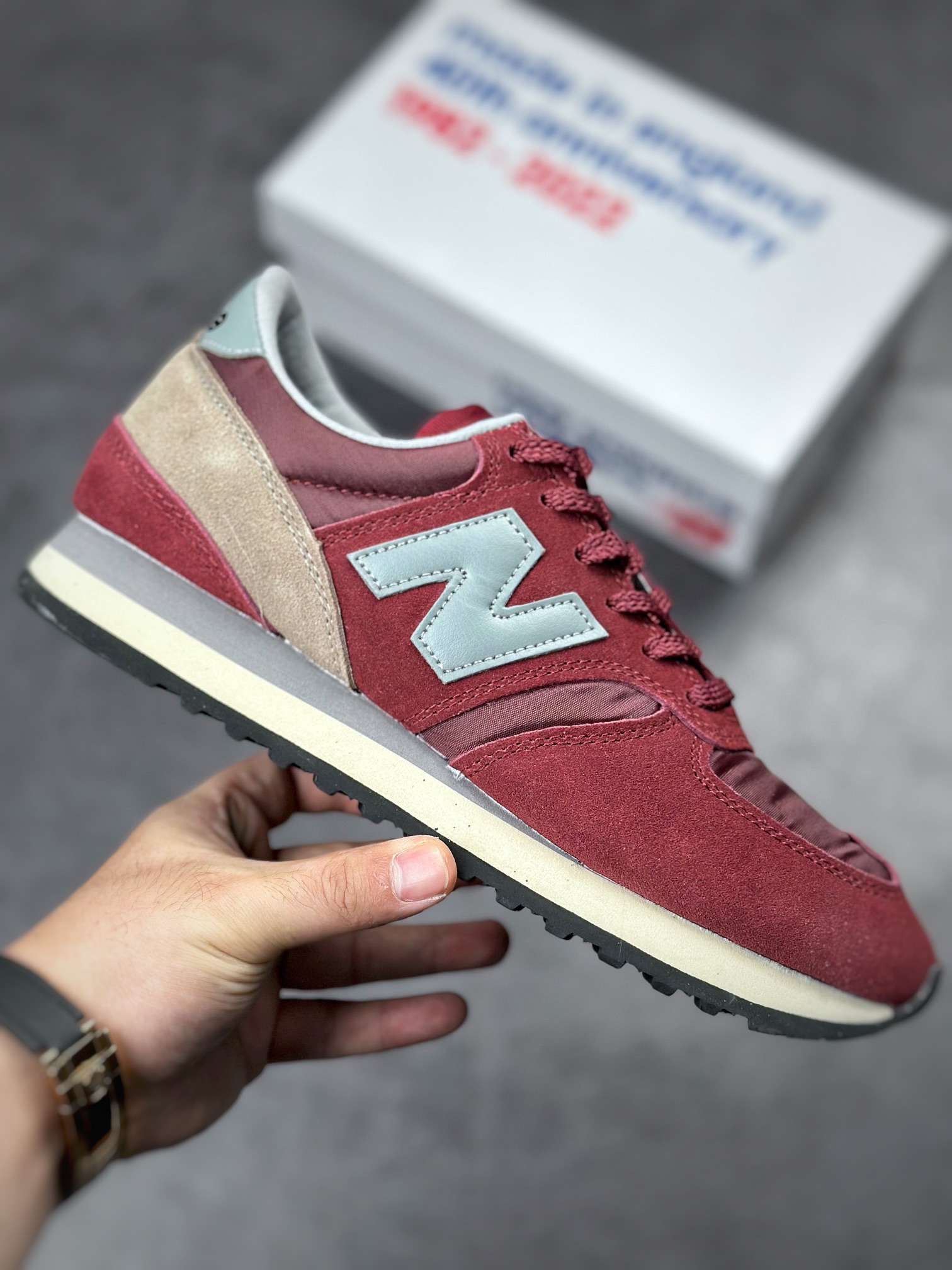 New Balance 730 series wine red M730UKF