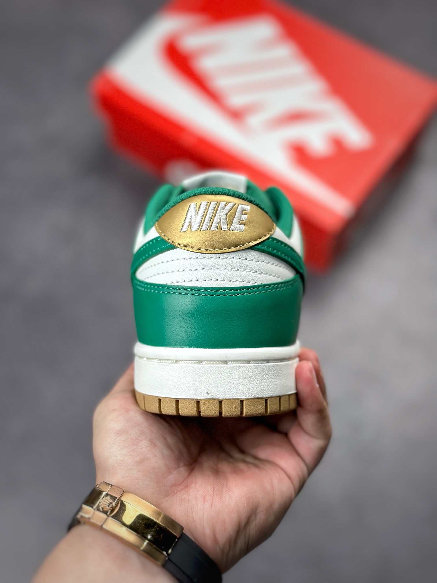 280 Nike SB Dunk Low ”Green and Gold” 金绿配色 FB7173-131