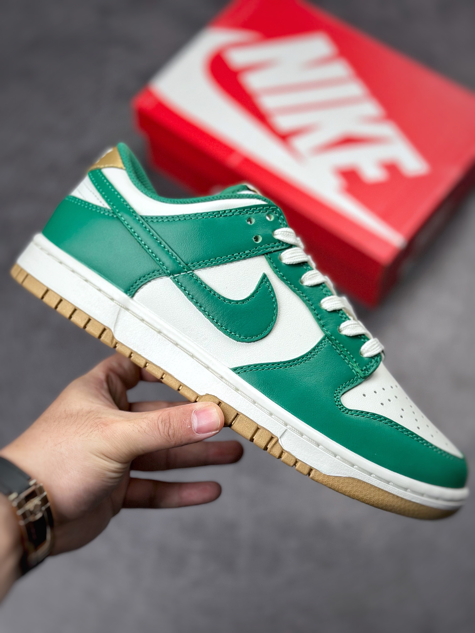 280 Nike SB Dunk Low ”Green and Gold” 金绿配色 FB7173-131