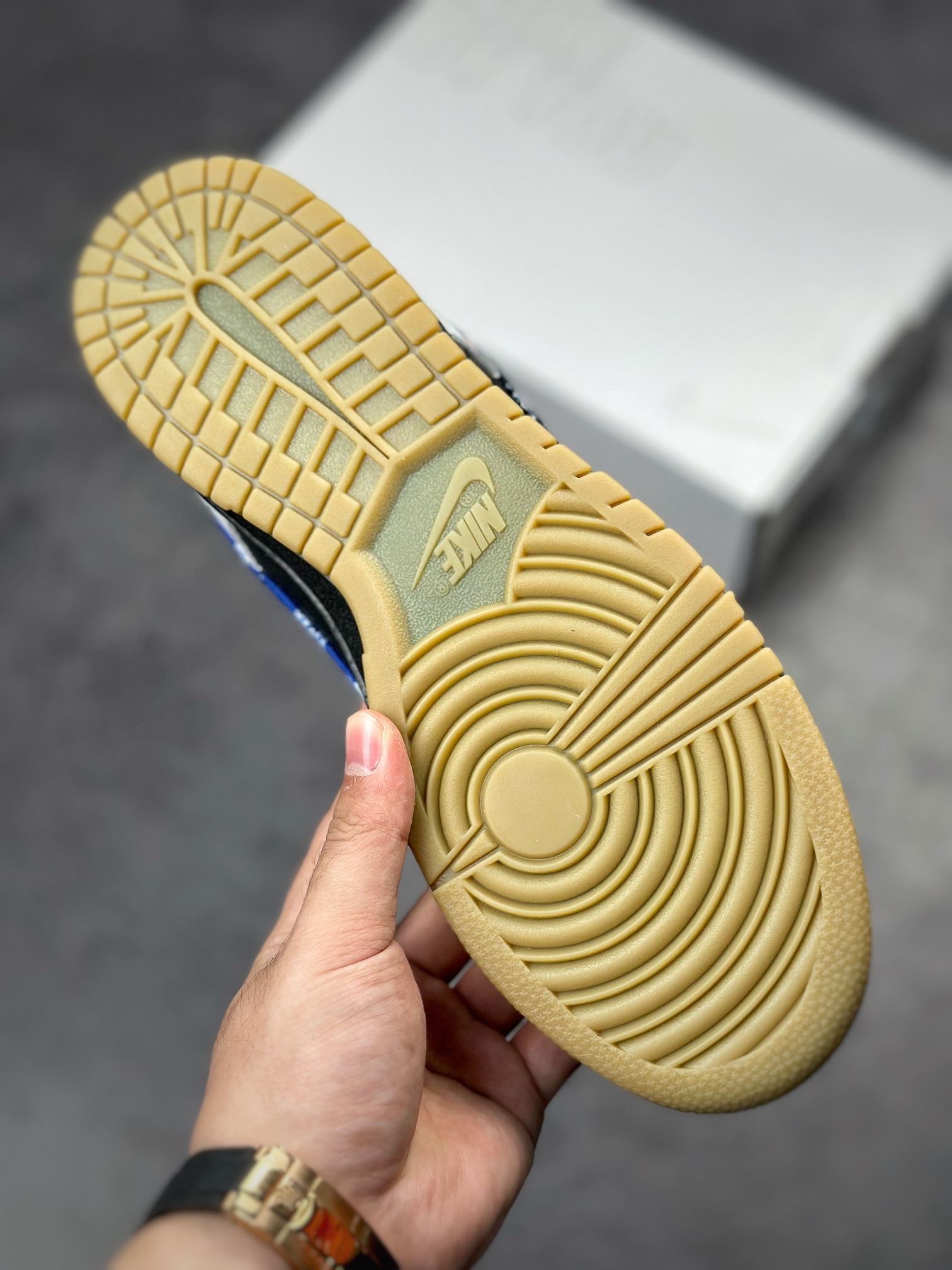 240 Nike SB Dunk Low 腰果花 黑灰蓝 CT5053-101