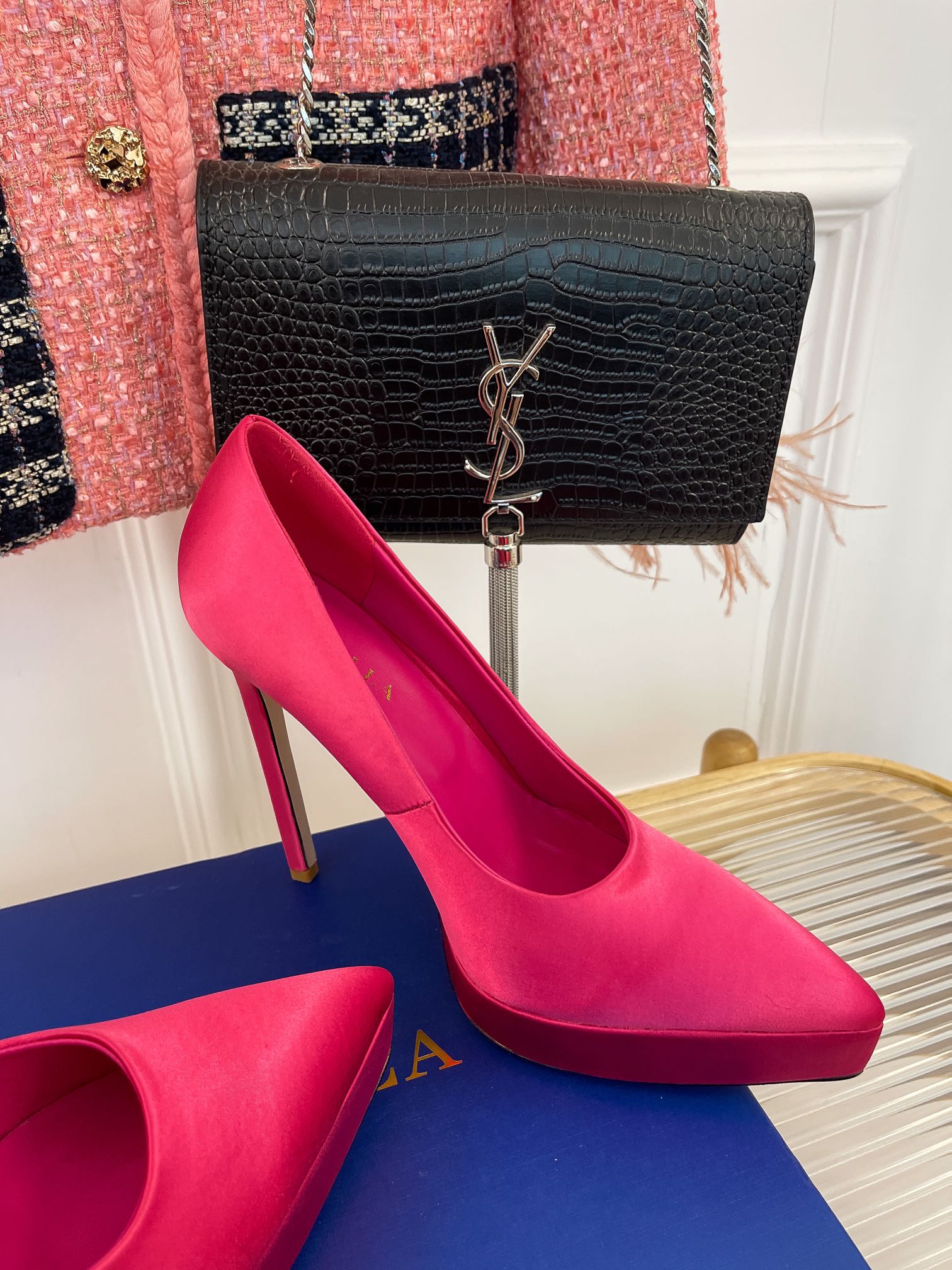 Fashionable Lesilla High Heels with Imported Materials for Stylish Bloggers - 图片 6