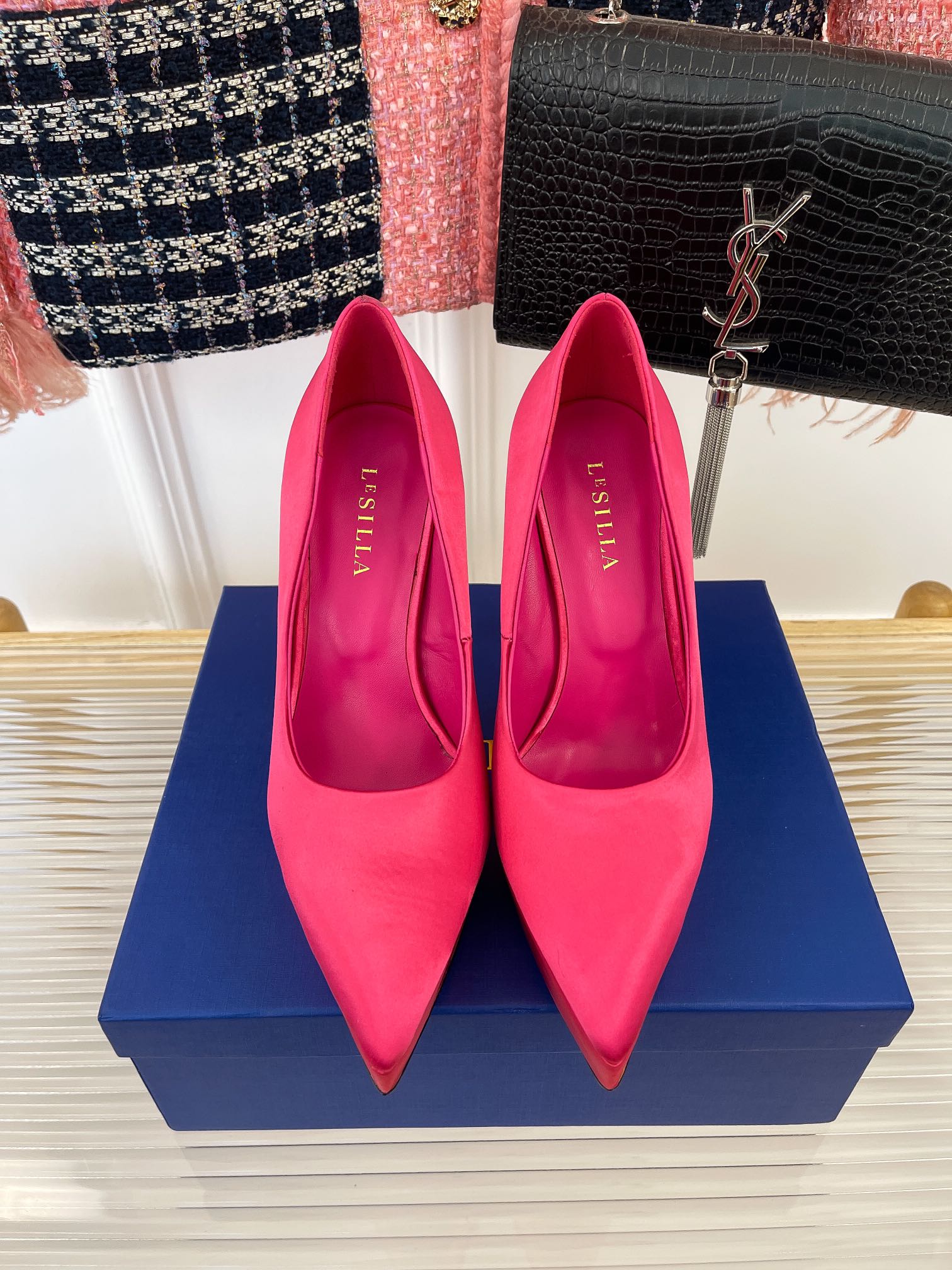Fashionable Lesilla High Heels with Imported Materials for Stylish Bloggers - 图片 5