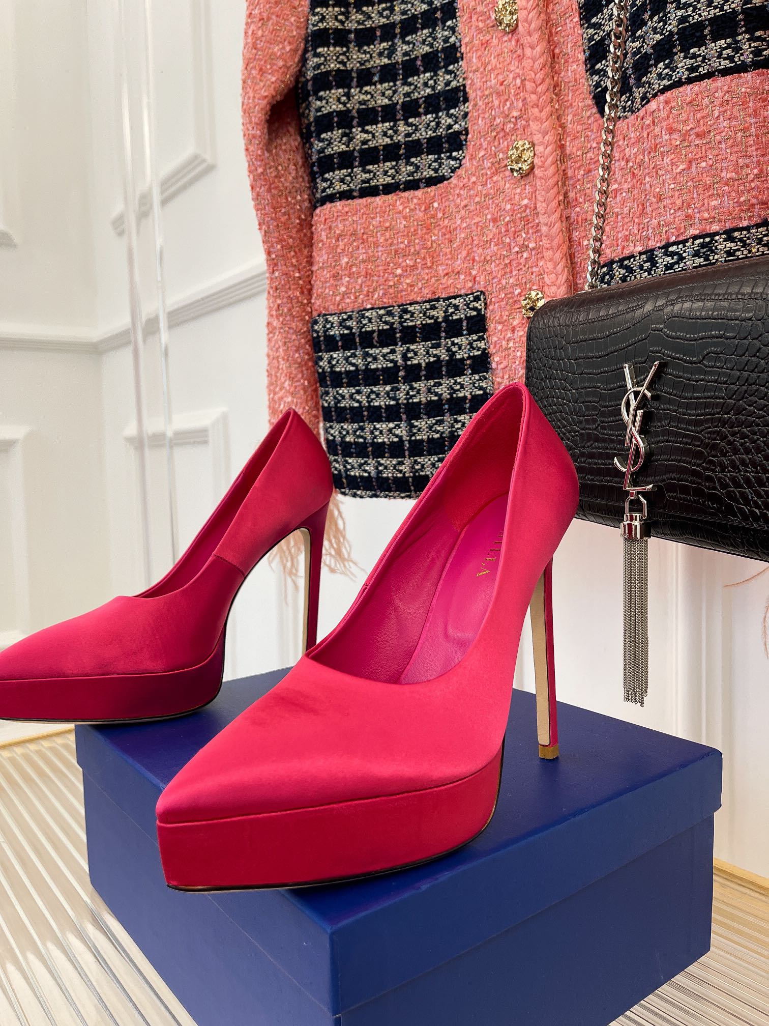 Fashionable Lesilla High Heels with Imported Materials for Stylish Bloggers - 图片 2