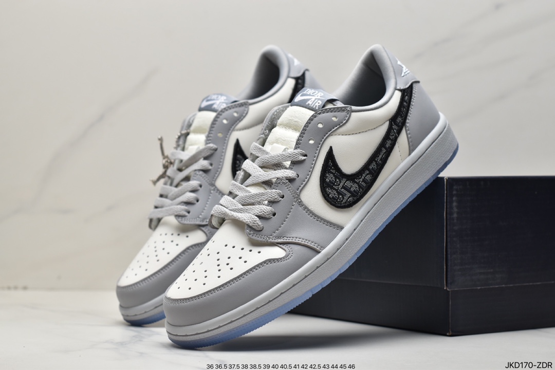 160 Travis Scott x Fragment x Air Jordan 1 Low 重磅联名闪电倒勾低帮 CN8608-002