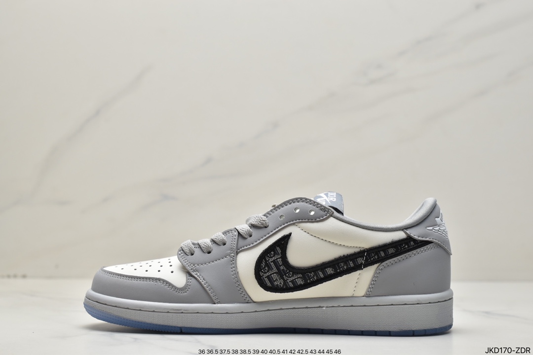 160 Travis Scott x Fragment x Air Jordan 1 Low 重磅联名闪电倒勾低帮 CN8608-002