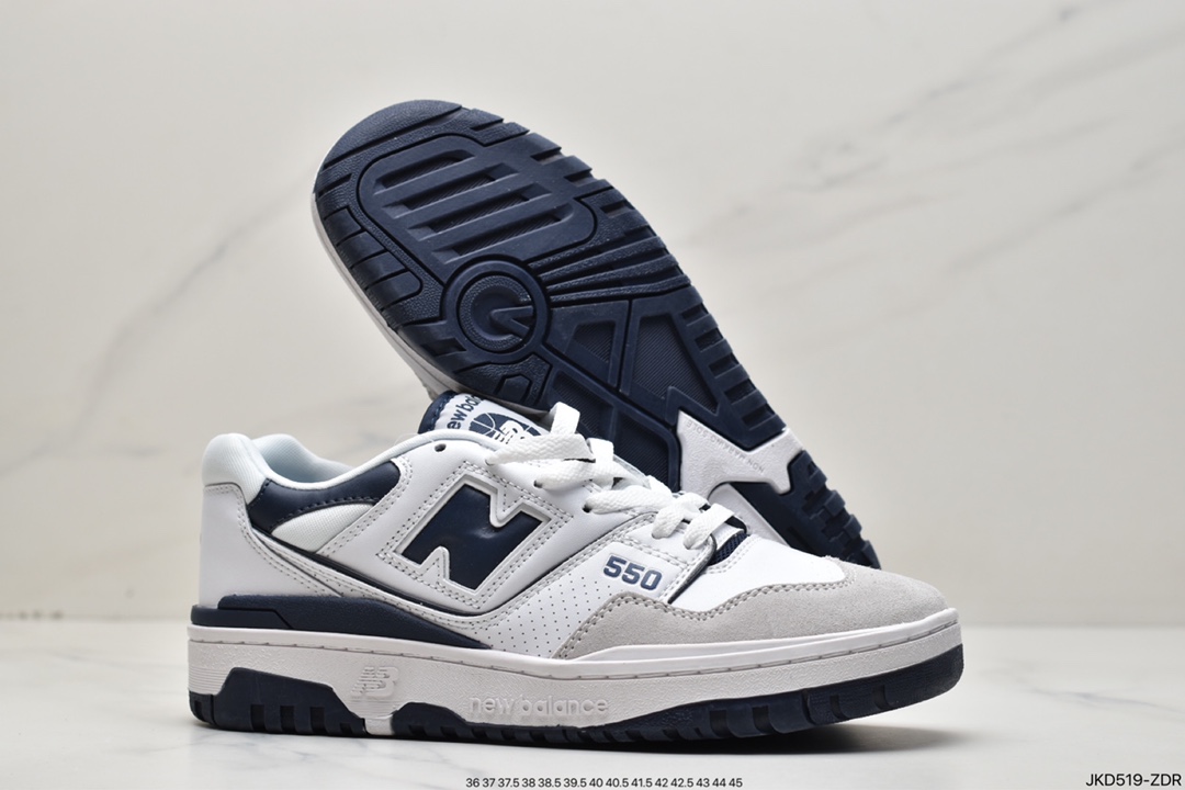 New Balance BB550 Retro Running Shoes Series Retro Casual Sports Jogging Shoes BB550PWA1