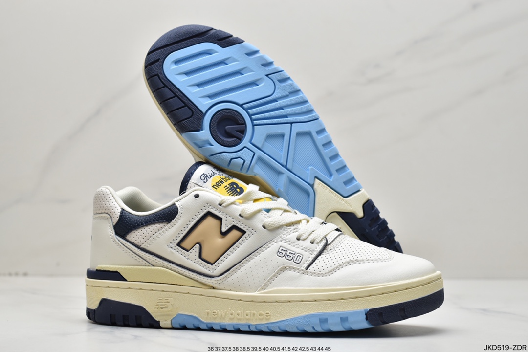 New Balance BB550 Retro Running Shoes Series Retro Casual Sports Jogging Shoes BB550PWA1