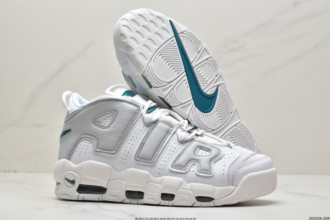 270 耐克Nike Air More Uptempo'96”White/Navy”皮蓬一代DR7854-100