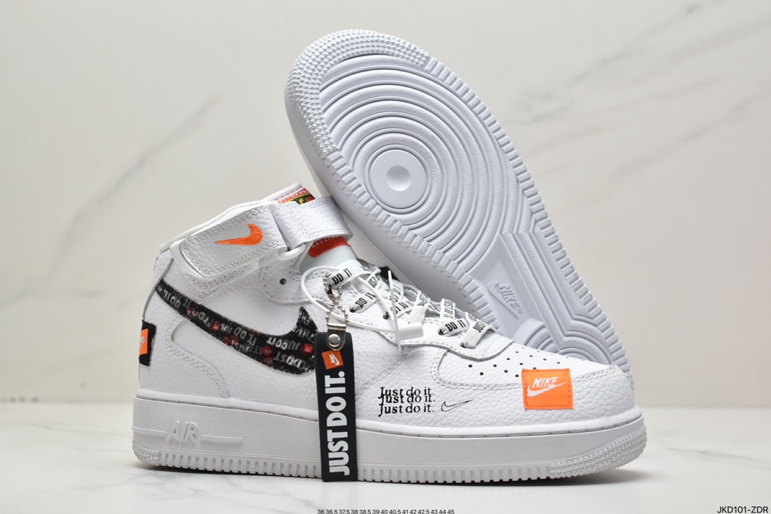 160 头三层方联名 Nike Air Force 1 Mid 耐克空军一中号帮系列 BQ6474-100