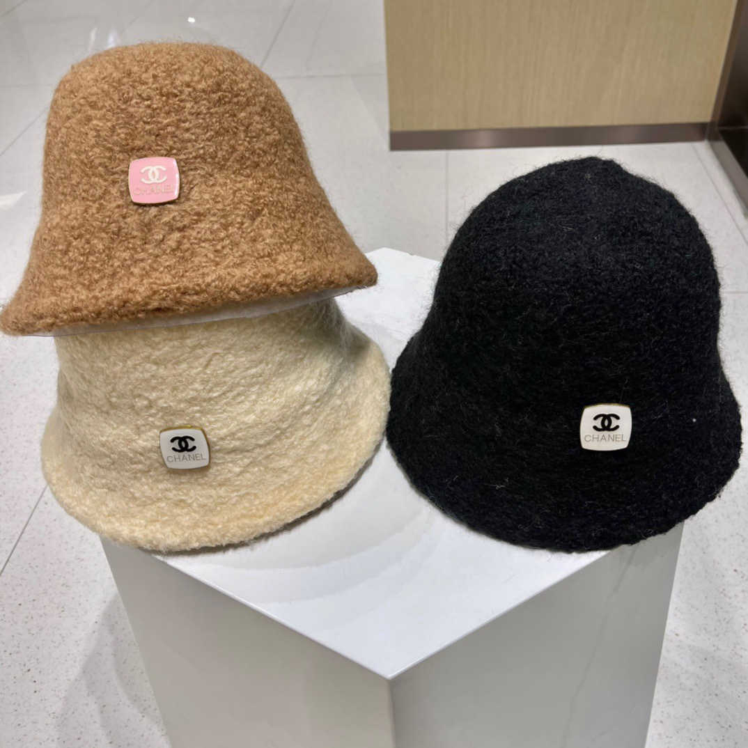 Chanel Hats Bucket Hat Cotton Fall/Winter Collection