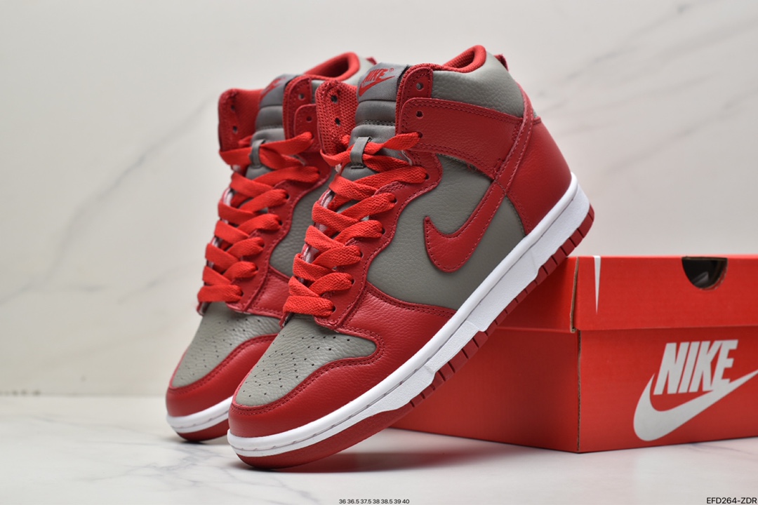390 耐克Nike Dunk High Syracuse 白橘高帮 850477-101
