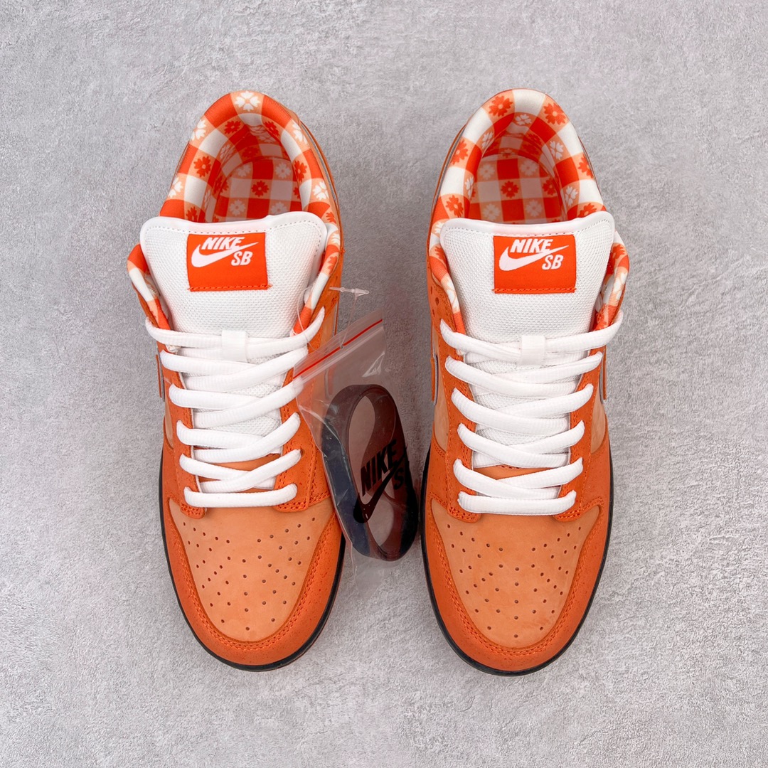 图片[2]-零售💰400 ＃M纯原 波士顿知名鞋店重磅联名nConcepts x NK SB Dunk Low \”Orange Lobster\” 橙龙虾 FD8776-800 圈内最强 零售首选 独家原厂航空铝磨具打磨大底 鞋头坡度极致还原 原盒原配 圈内天花板工艺 原厂冲刀 超高清洁度 全鞋零毛边皮料切割 全套原楦原模倾力打造完美版型 采用原厂百宏鞋带以及原厂百宏织唛舌标 内标可供原厂几率过验 原厂中底布黄色点胶 原厂中底布拉帮走线遵循公司‼️SIZE：36 36.5 37.5 38 38.5 39 40 40.5 41 42 42.5 43 44 44.5 45 46 47.5 编码：by4936000-运动鞋