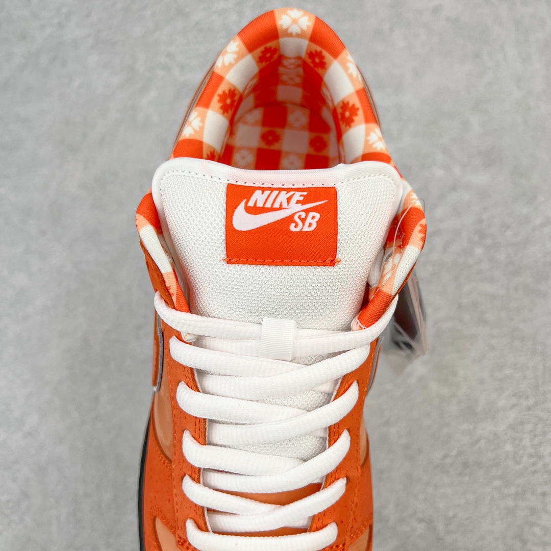 图片[5]-零售💰400 ＃M纯原 波士顿知名鞋店重磅联名nConcepts x NK SB Dunk Low \”Orange Lobster\” 橙龙虾 FD8776-800 圈内最强 零售首选 独家原厂航空铝磨具打磨大底 鞋头坡度极致还原 原盒原配 圈内天花板工艺 原厂冲刀 超高清洁度 全鞋零毛边皮料切割 全套原楦原模倾力打造完美版型 采用原厂百宏鞋带以及原厂百宏织唛舌标 内标可供原厂几率过验 原厂中底布黄色点胶 原厂中底布拉帮走线遵循公司‼️SIZE：36 36.5 37.5 38 38.5 39 40 40.5 41 42 42.5 43 44 44.5 45 46 47.5 编码：by4936000-运动鞋