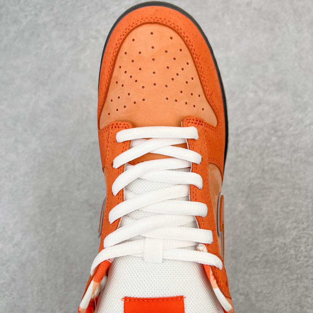 图片[4]-零售💰400 ＃M纯原 波士顿知名鞋店重磅联名nConcepts x NK SB Dunk Low \”Orange Lobster\” 橙龙虾 FD8776-800 圈内最强 零售首选 独家原厂航空铝磨具打磨大底 鞋头坡度极致还原 原盒原配 圈内天花板工艺 原厂冲刀 超高清洁度 全鞋零毛边皮料切割 全套原楦原模倾力打造完美版型 采用原厂百宏鞋带以及原厂百宏织唛舌标 内标可供原厂几率过验 原厂中底布黄色点胶 原厂中底布拉帮走线遵循公司‼️SIZE：36 36.5 37.5 38 38.5 39 40 40.5 41 42 42.5 43 44 44.5 45 46 47.5 编码：by4936000-运动鞋