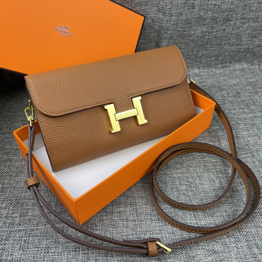 Hermes Constance P 爱马仕型号:9852金带togo皮 size:22*11cm 🇫🇷海外🇫🇷进口T Hermes Constance P 爱马仕型号:9852金带togo皮 size:22*11cm 🇫🇷海外🇫🇷进口T