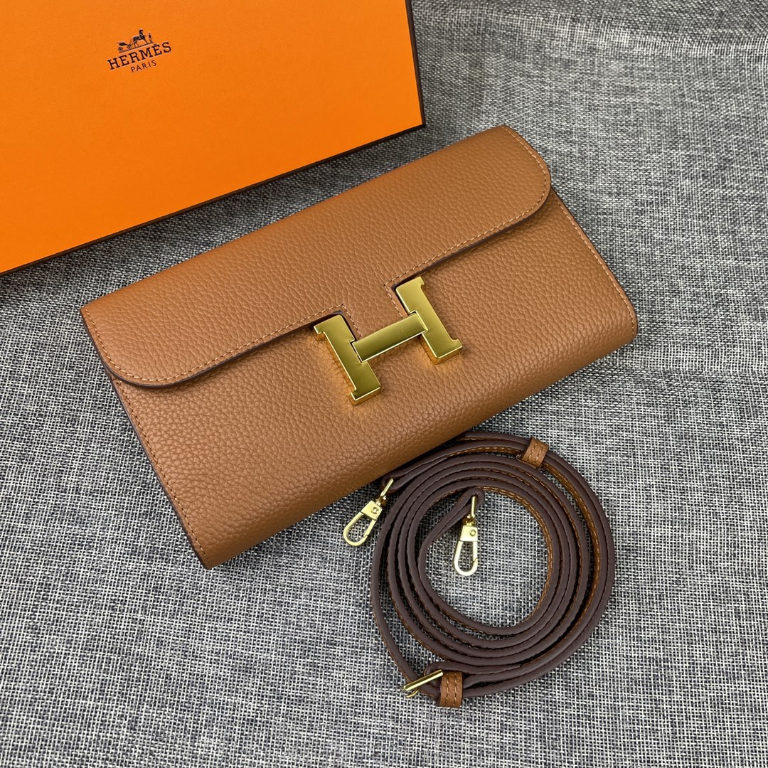 Hermes Constance P 爱马仕型号:9852金带togo皮 size:22*11cm 🇫🇷海外🇫🇷进口T Hermes Constance P 爱马仕型号:9852金带togo皮 size:22*11cm 🇫🇷海外🇫🇷进口T