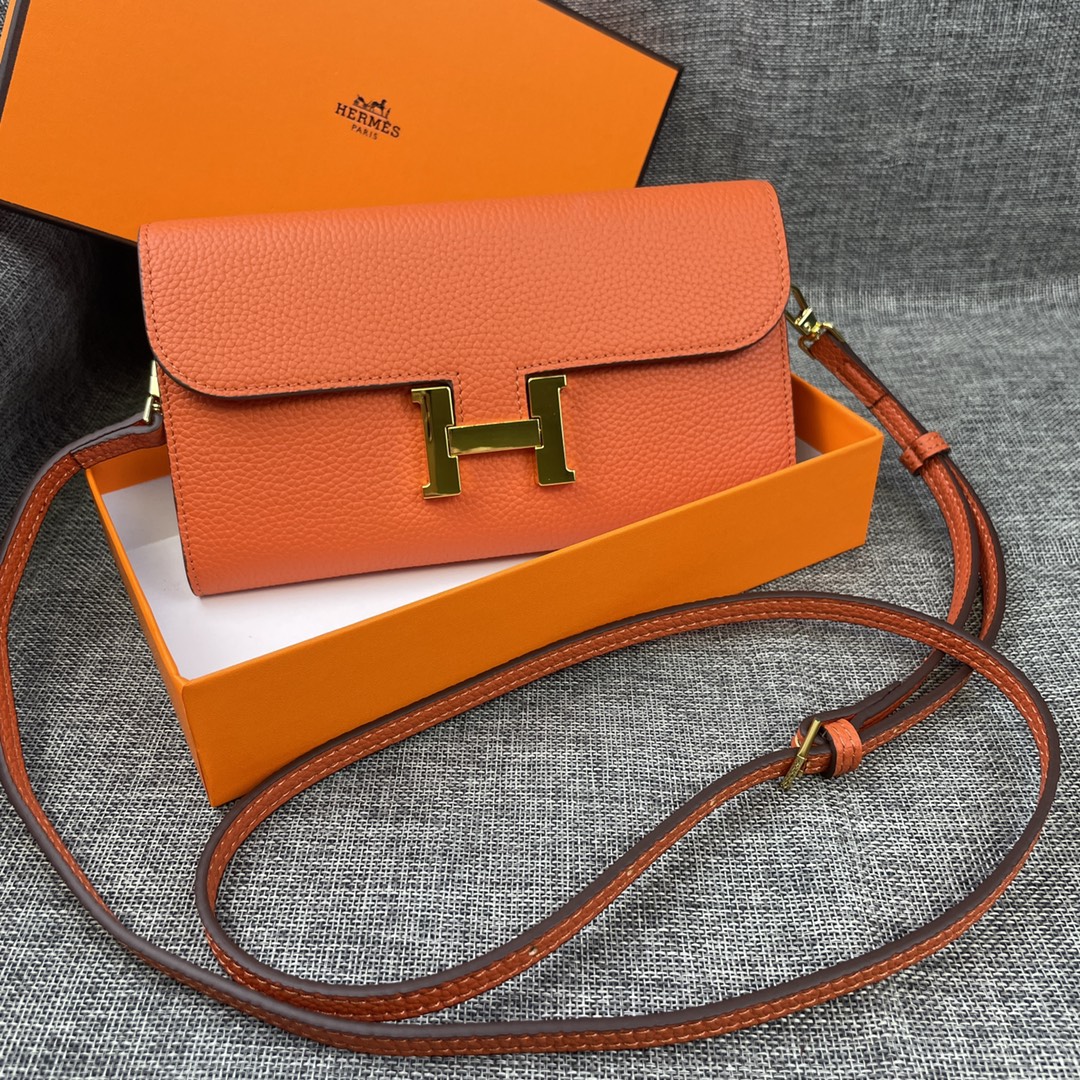 Hermes Constance P 爱马仕型号:9852金带togo皮 size:22*11cm 🇫🇷海外🇫🇷进口T Hermes Constance P 爱马仕型号:9852金带togo皮 size:22*11cm 🇫🇷海外🇫🇷进口T