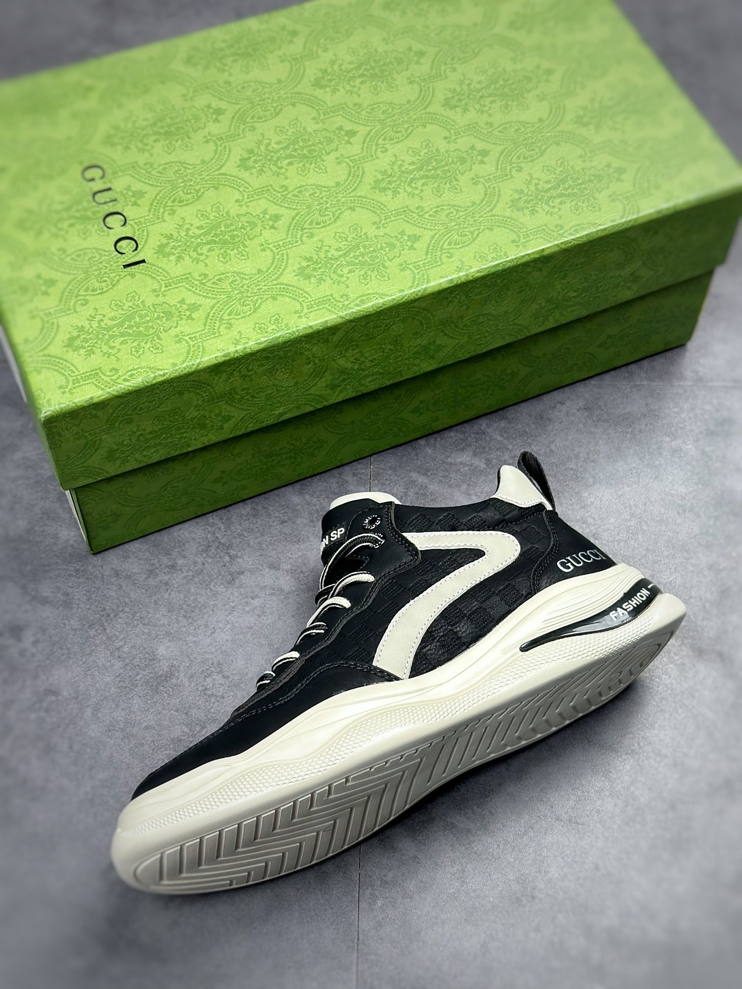 Gucci trendy mid-top casual sports shoes series 22ss autumn and winter new style