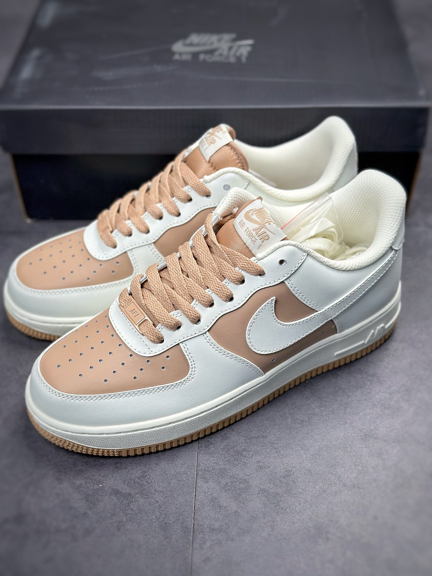 210 Nike Air Force 1 Low 07 奶咖配色 PQ3369-281