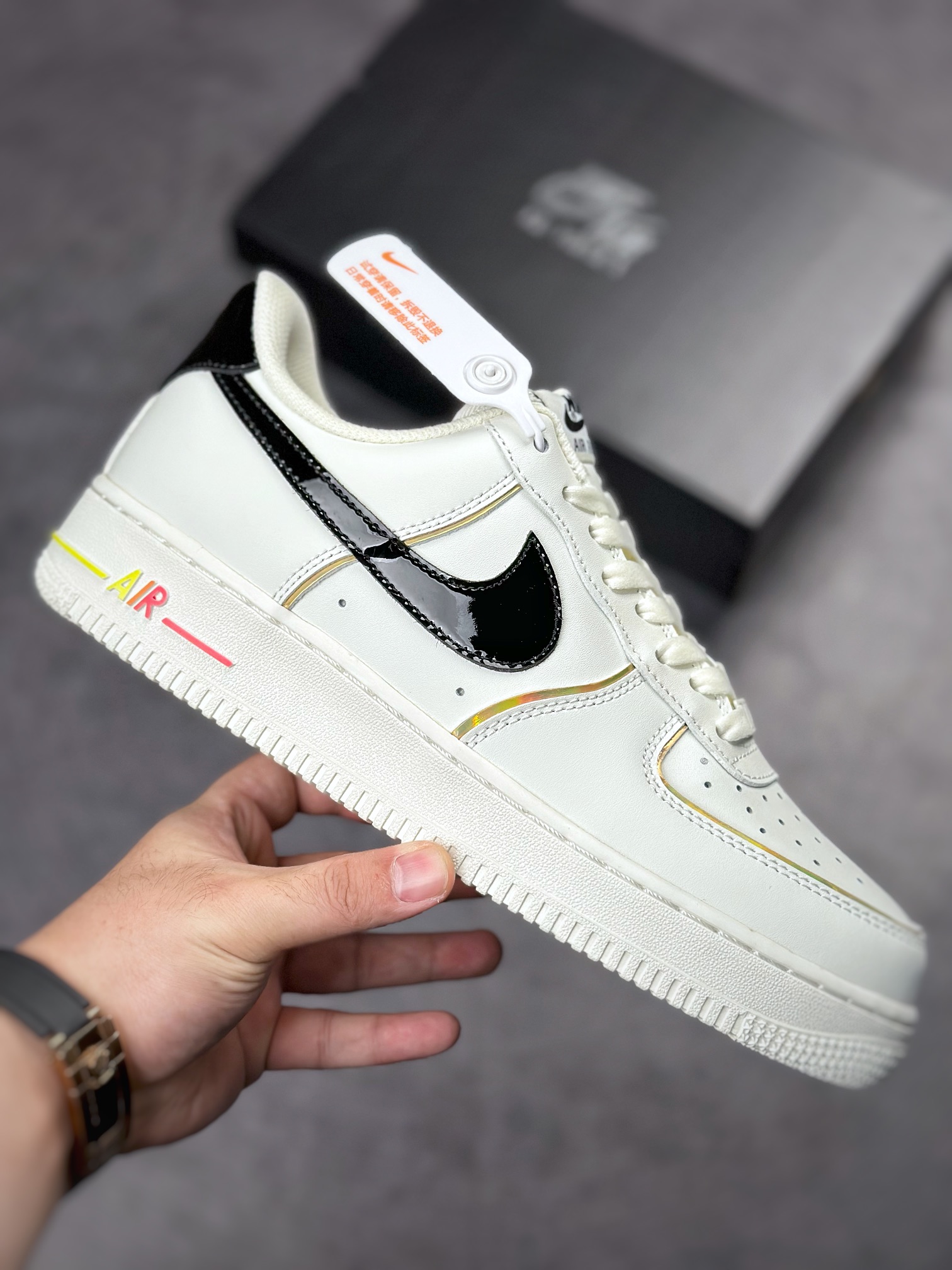 210 Nike Air Force 1 Low 07 金边炫彩ZX9856-599