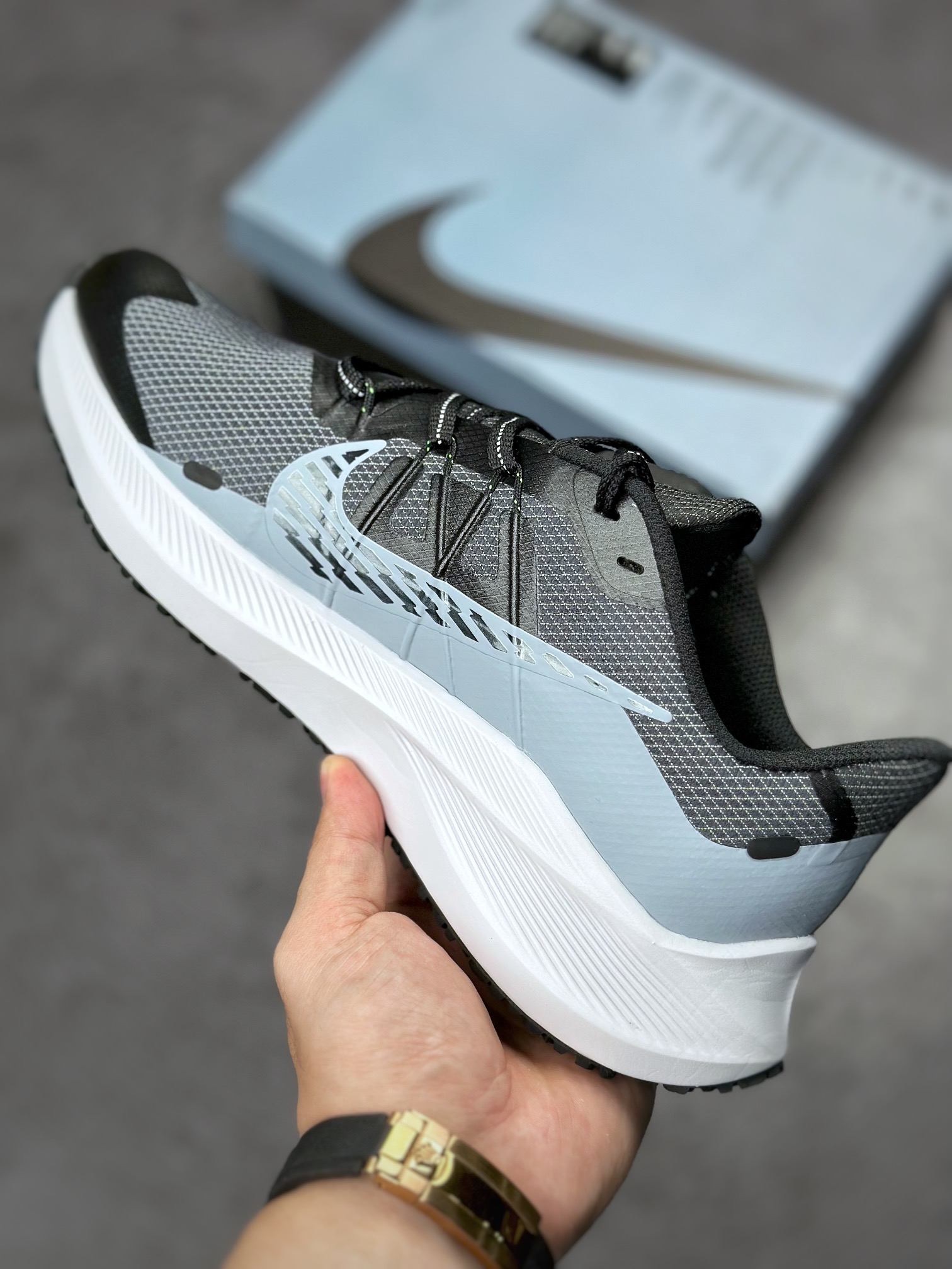 190  Nike Air Zoom Winflo 7 SHELD 网透面气训跑练步鞋 CU3870-403