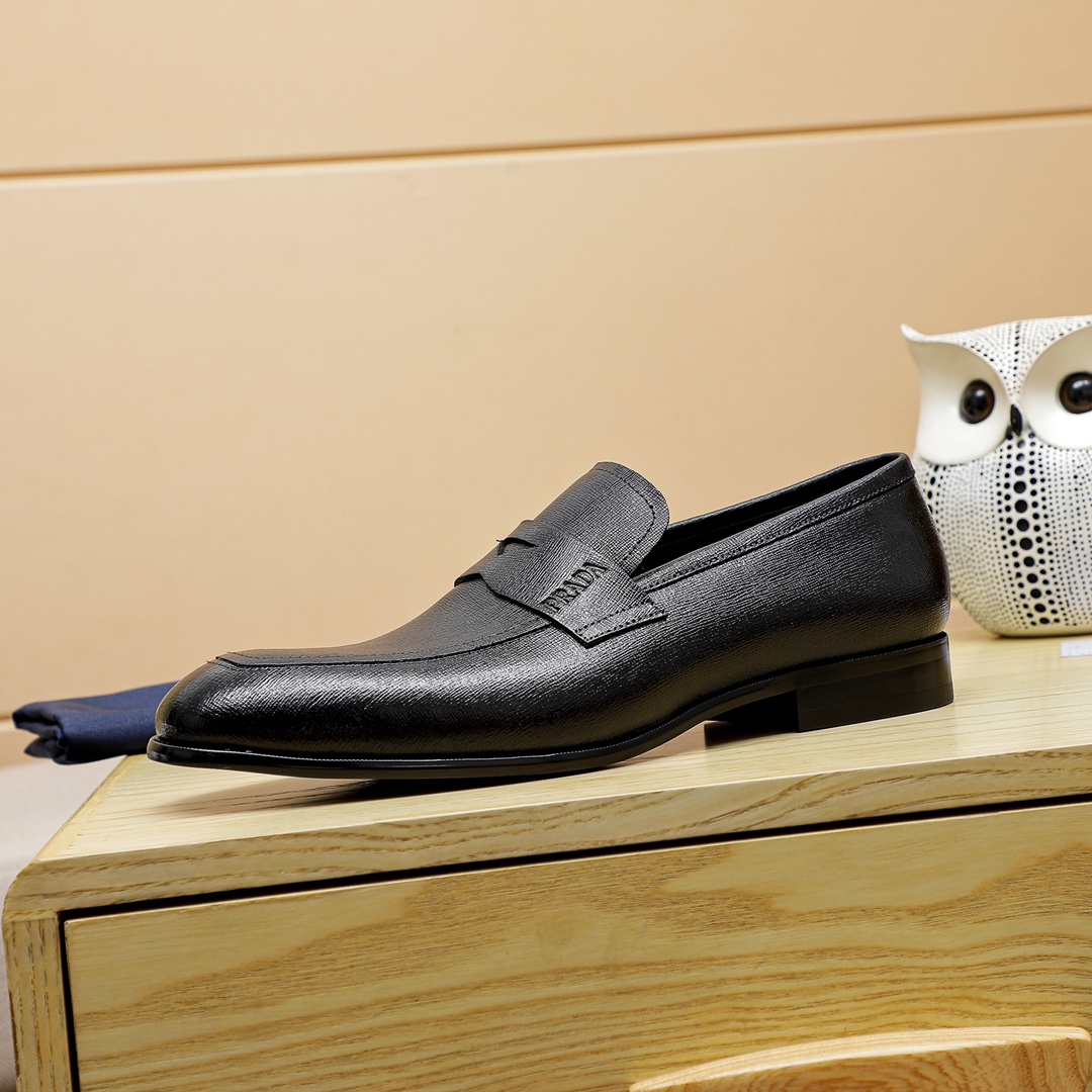 Prada Men's Leather Loafers - Classic Style, Durable & Comfortable 5 i1667970239 4513 3