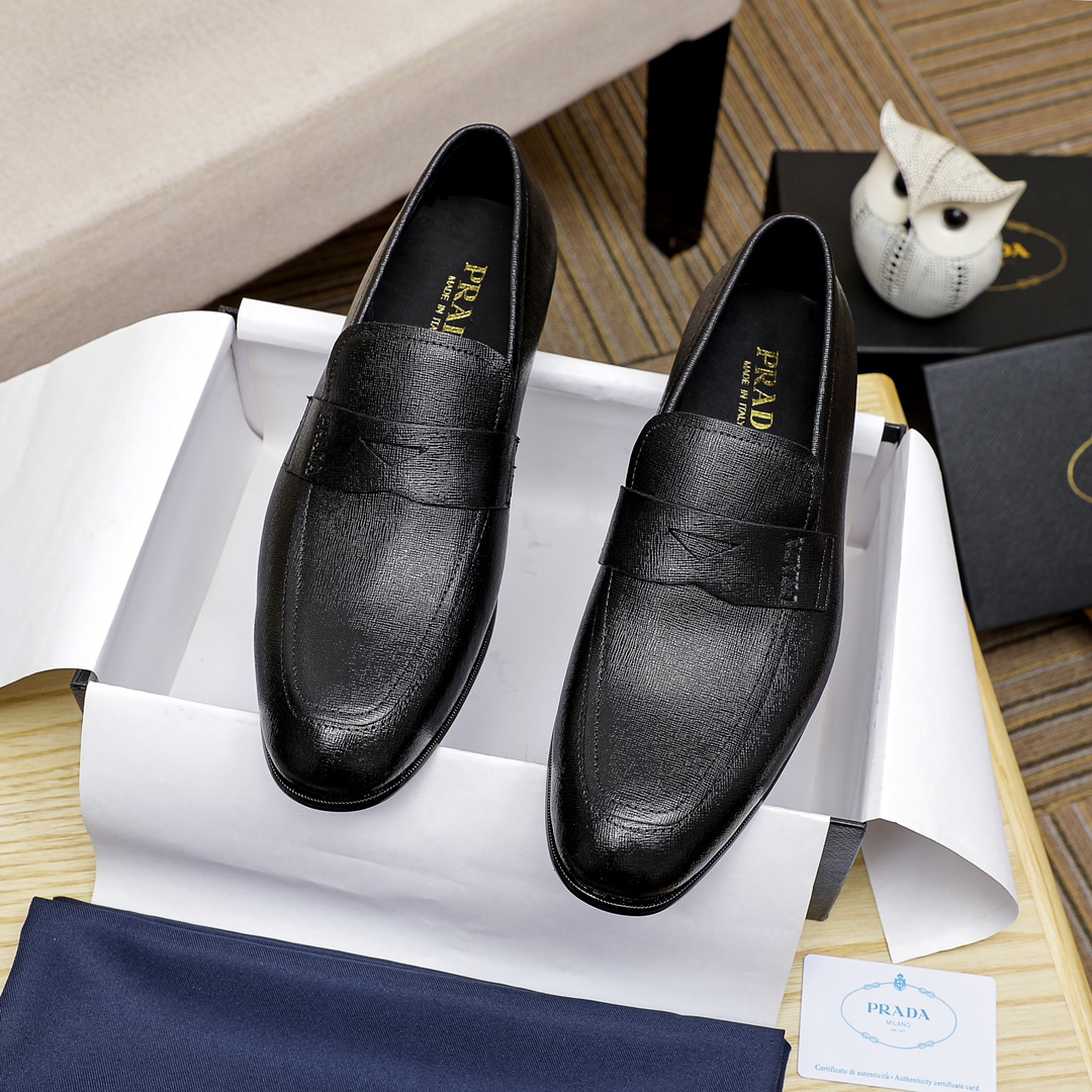Prada Men's Leather Loafers - Classic Style, Durable & Comfortable 3 i1667970239 8342 1