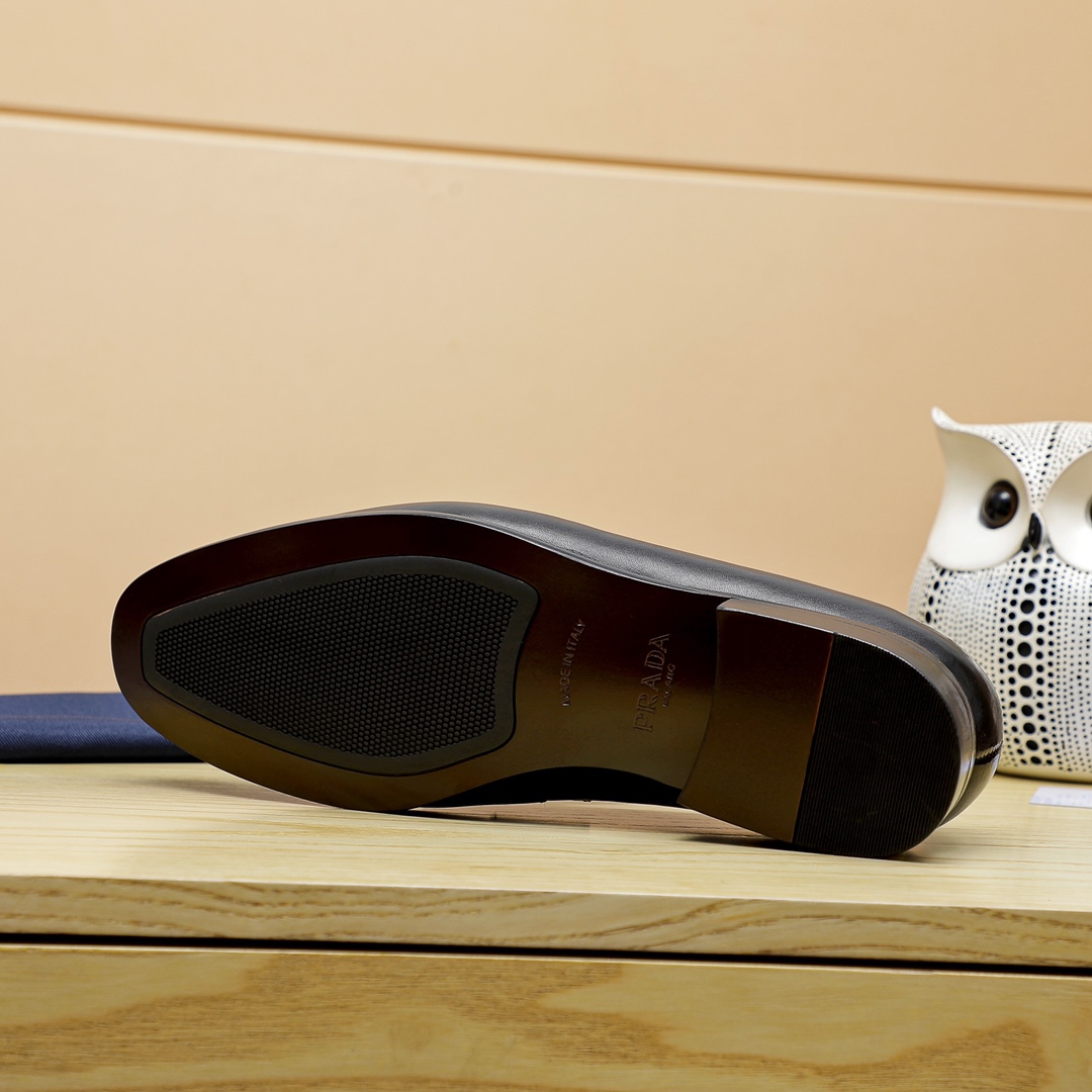 Prada Men's Leather Loafers - Classic Style, Comfortable Fit, Sizes 39-44 10 i1667970332 6774 8