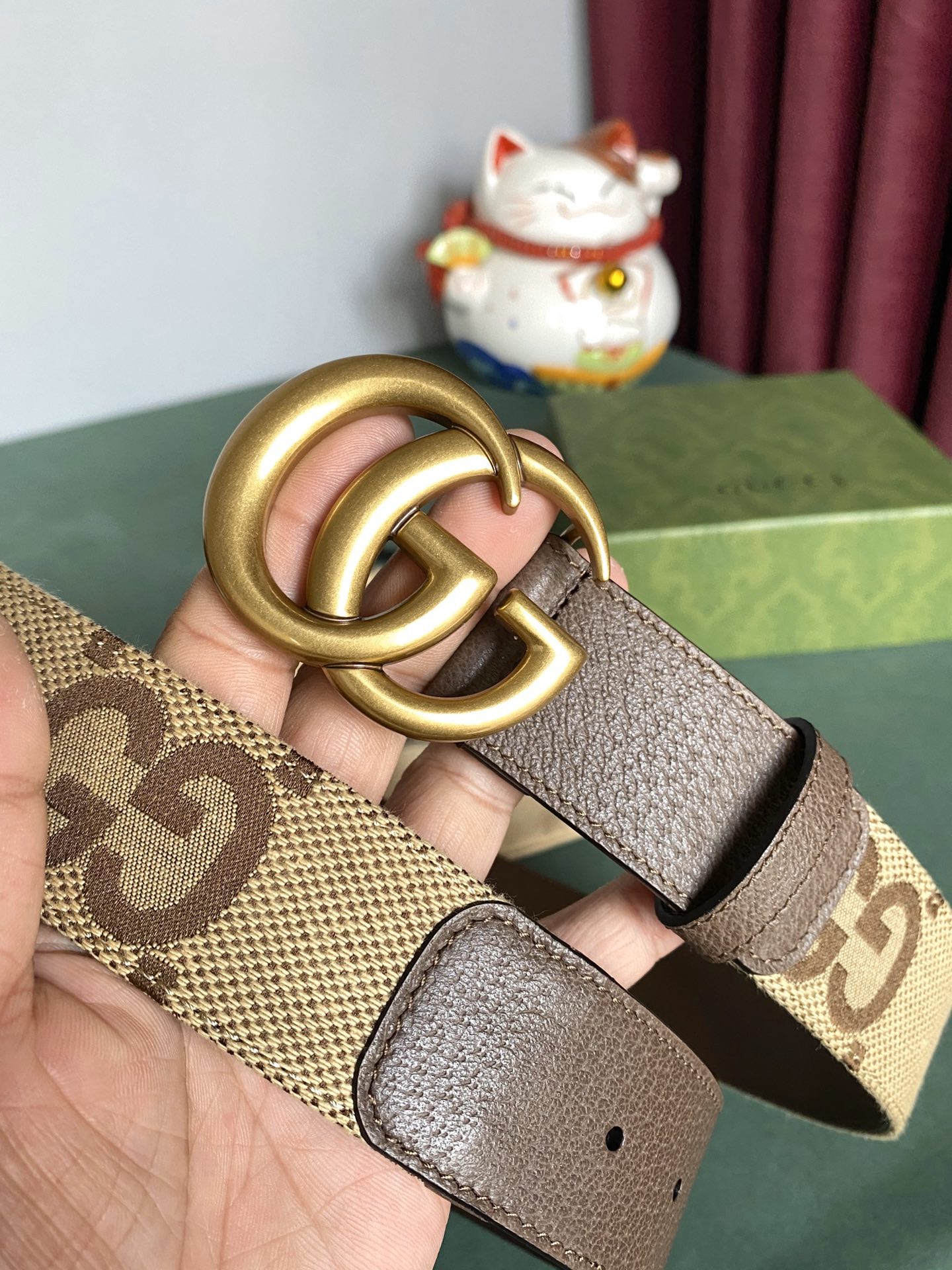 GUCCI4.0进口牛皮纯棉面料这款