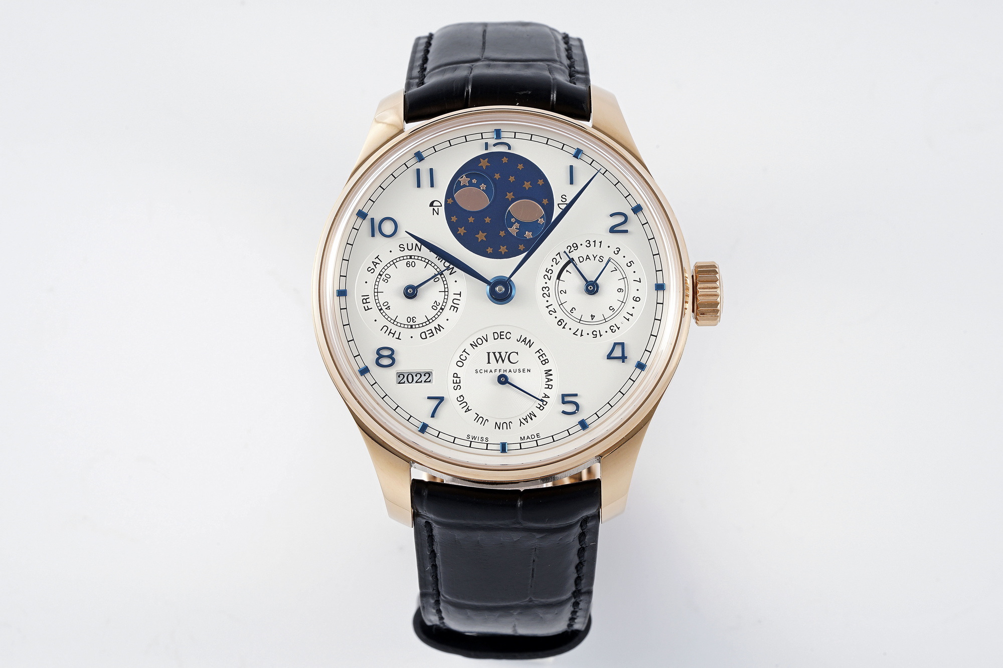 Dove posso trovare
 IWC Portuguese Impeccabile
 Orologio da Polso Blu Lucidatura