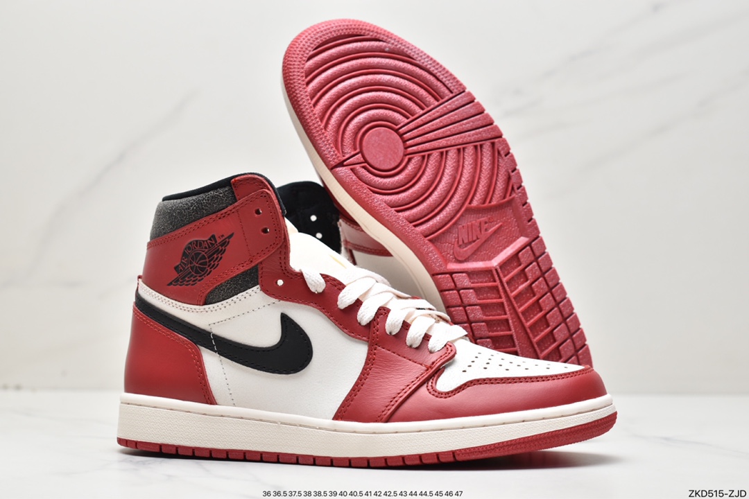 270 Nike Air Jordan 1 Retro High OG”Heirloom”“奶茶黄黑”555088-202