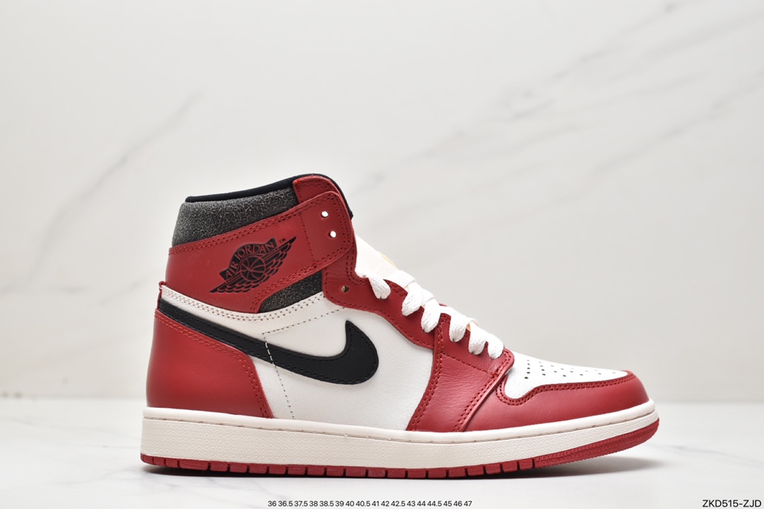 270 Nike Air Jordan 1 Retro High OG”Heirloom”“奶茶黄黑”555088-202