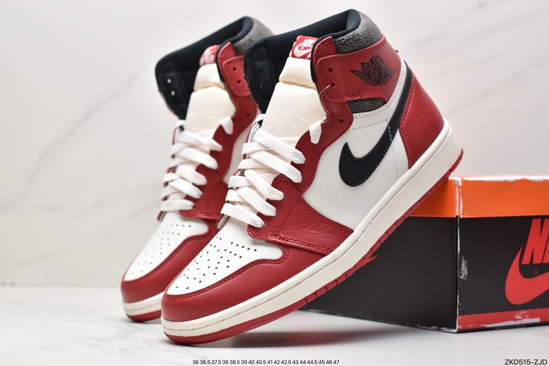 270 Nike Air Jordan 1 Retro High OG”Heirloom”“奶茶黄黑”555088-202