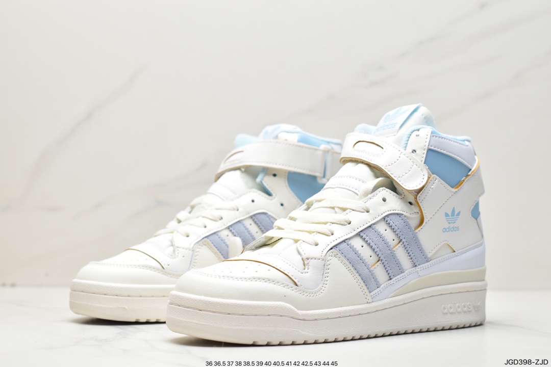 Adidas Clover Originals Forum 84 High Roman Series Velcro High Help GW5924