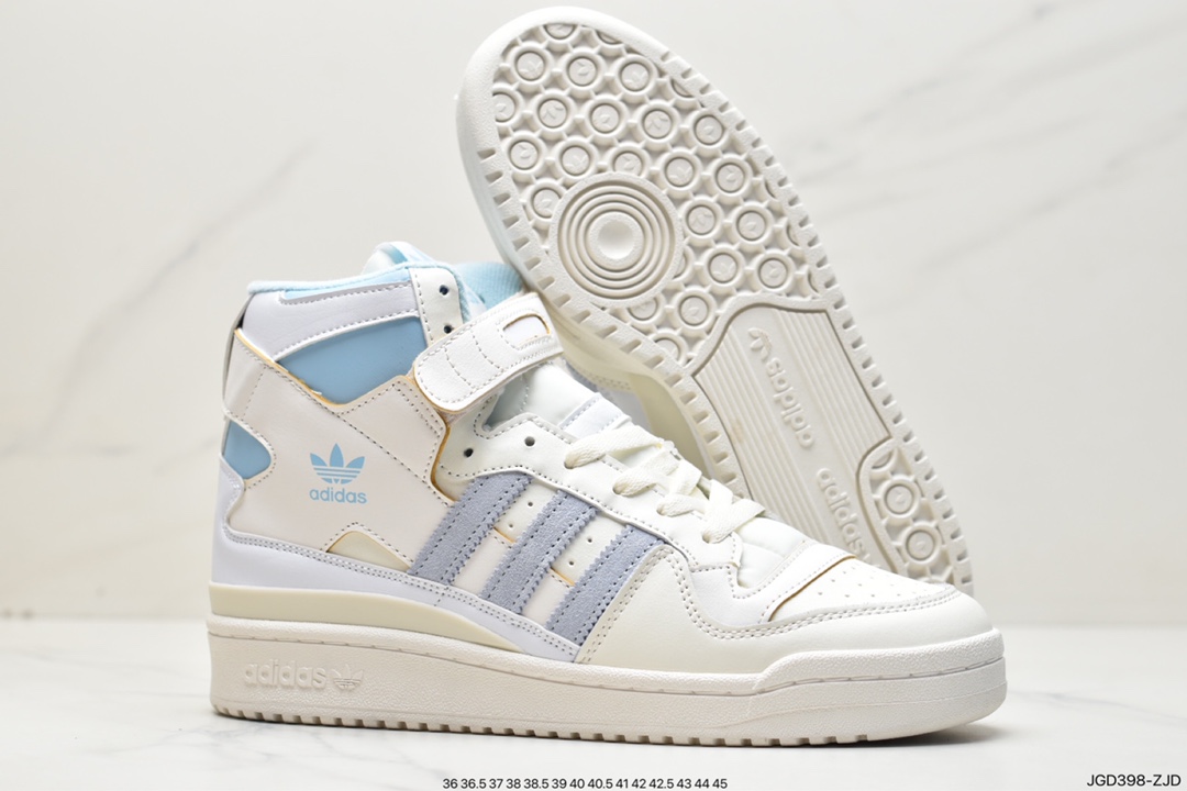 Adidas Clover Originals Forum 84 High Roman Series Velcro High Help GW5924