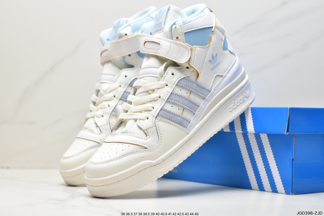 Adidas Clover Originals Forum 84 High Roman Series Velcro High Help GW5924