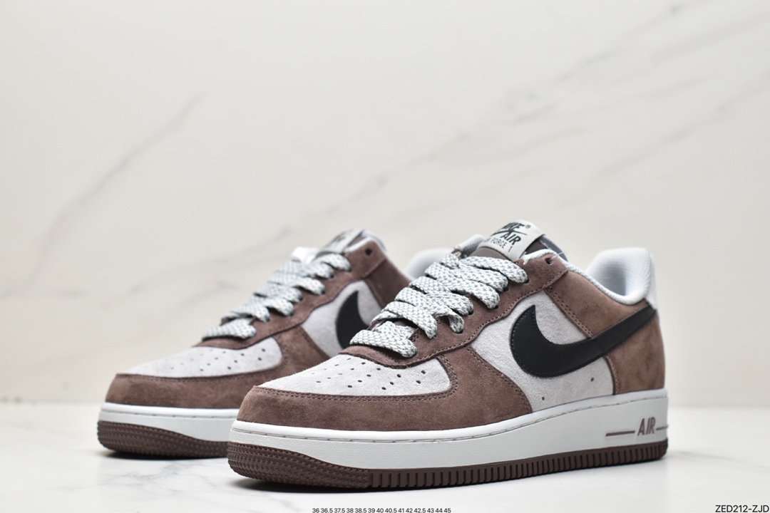 Nike Air Force 1 Low '07 Mocha Black Gypsophila DC3366-323