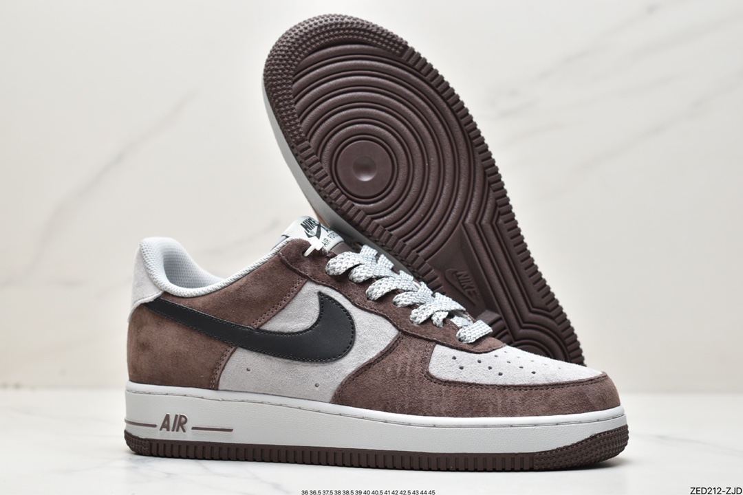 Nike Air Force 1 Low '07 Mocha Black Gypsophila DC3366-323