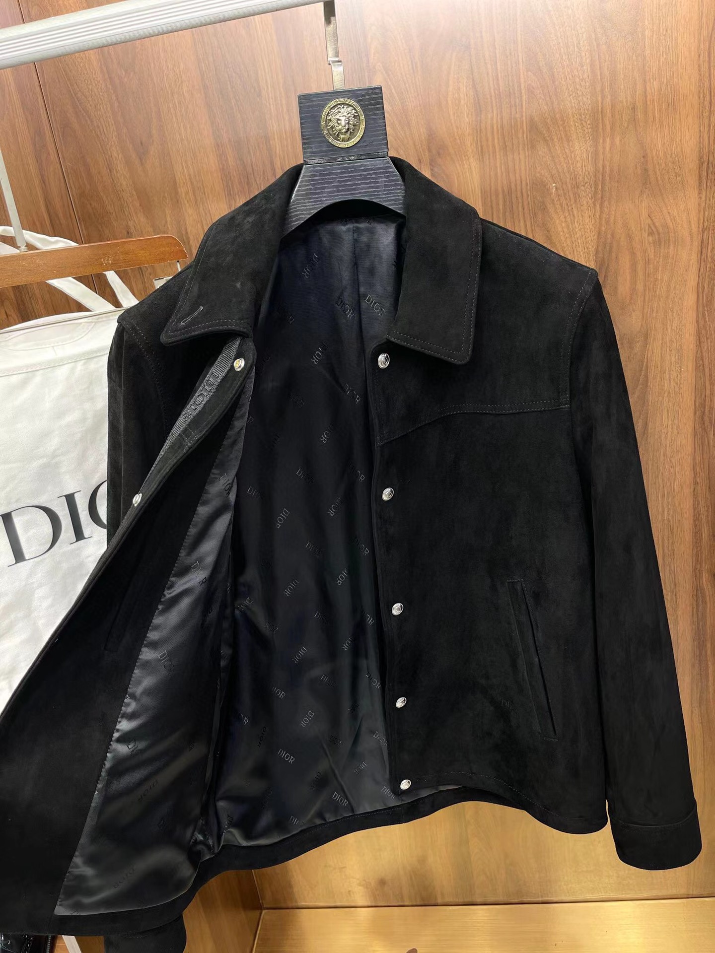 Dior 22 GW 绒面革 男士夹克外套