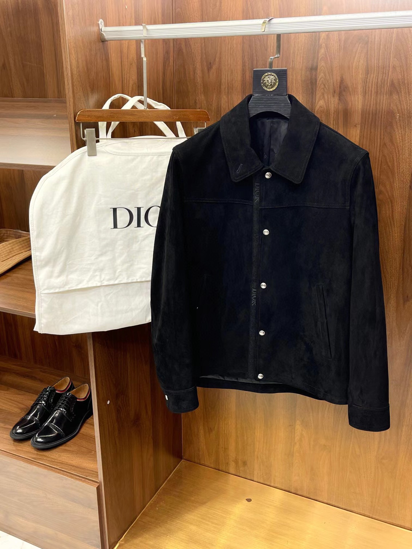 Dior 22 GW 绒面革 男士夹克外套