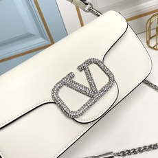 大号【配礼盒】🎁VALENTINO MINI LOCÒ仿水晶装饰手袋-VLogo Signature施华 大号【配礼盒】🎁VALENTINO MINI LOCÒ仿水晶装饰手袋-VLogo Signature施华