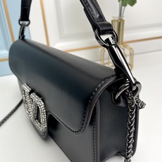 大号【配礼盒】🎁VALENTINO MINI LOCÒ仿水晶装饰手袋-VLogo Signature施华 大号【配礼盒】🎁VALENTINO MINI LOCÒ仿水晶装饰手袋-VLogo Signature施华