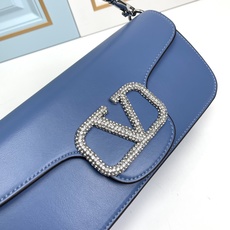 大号【配礼盒】🎁VALENTINO MINI LOCÒ仿水晶装饰手袋-VLogo Signature施华 大号【配礼盒】🎁VALENTINO MINI LOCÒ仿水晶装饰手袋-VLogo Signature施华