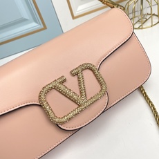 大号【配礼盒】🎁VALENTINO MINI LOCÒ仿水晶装饰手袋-VLogo Signature施华 大号【配礼盒】🎁VALENTINO MINI LOCÒ仿水晶装饰手袋-VLogo Signature施华